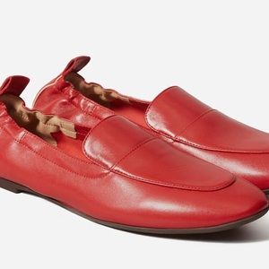 Everlane | NIB The Day Leather Loafer in Deep Red